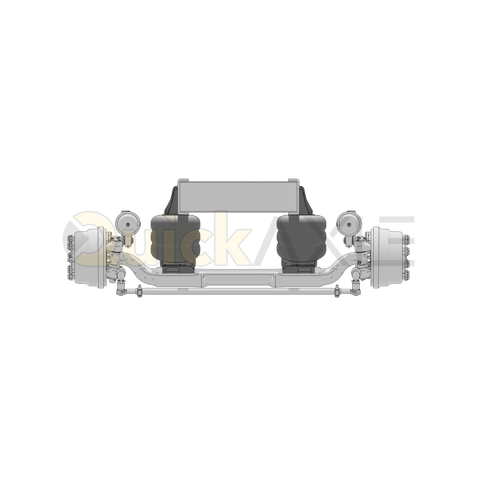 Ridewell RUL-245 Trailer Auxiliary Lift Axle Suspension - Steerable - 13,200 lb Capacity - 2450230