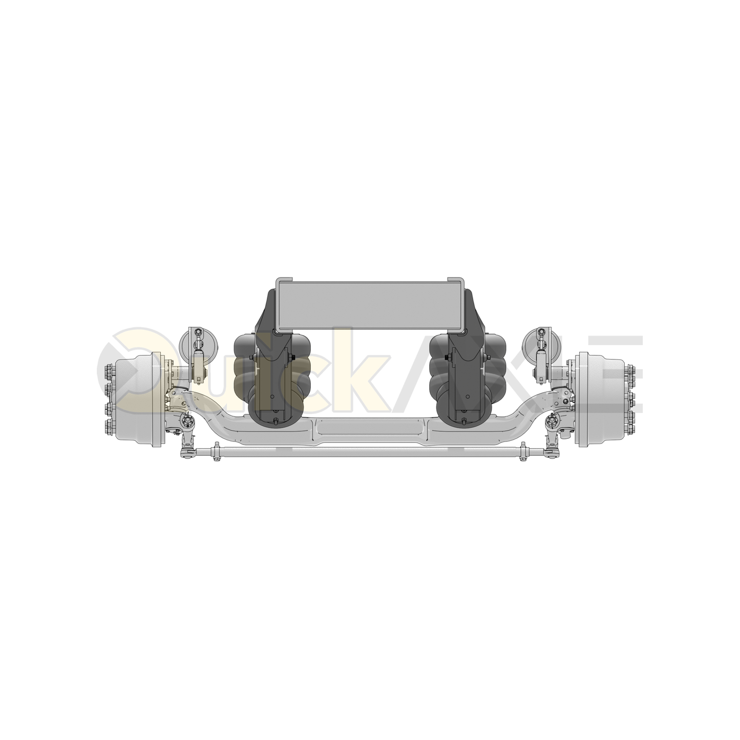 Ridewell RUL-245 Trailer Auxiliary Lift Axle Suspension - Steerable - 13,200 lb Capacity - 2450230