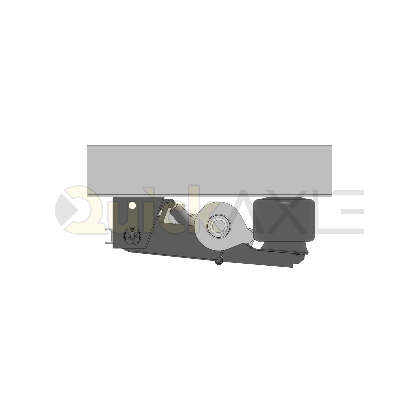 Ridewell RAR-260HT Trailer Underslung Air Ride Suspension - Non-Steerable - 25,000 lb Capacity - 2600206