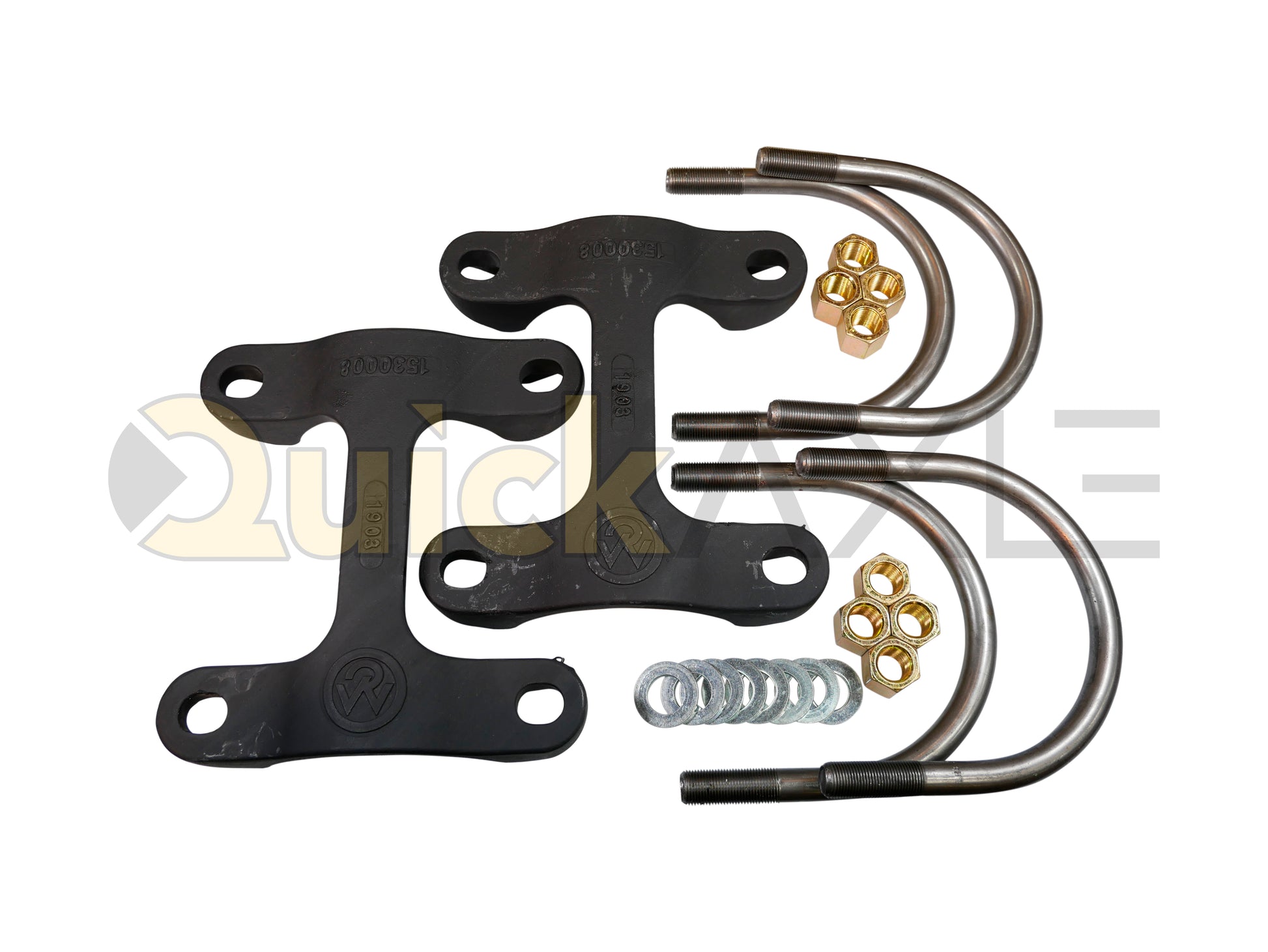 U-Bolt Kit, Ridewell Brand, 6040058 Brand Part Number, RAR-240, RAR-260, and RAR-243 Suspenison