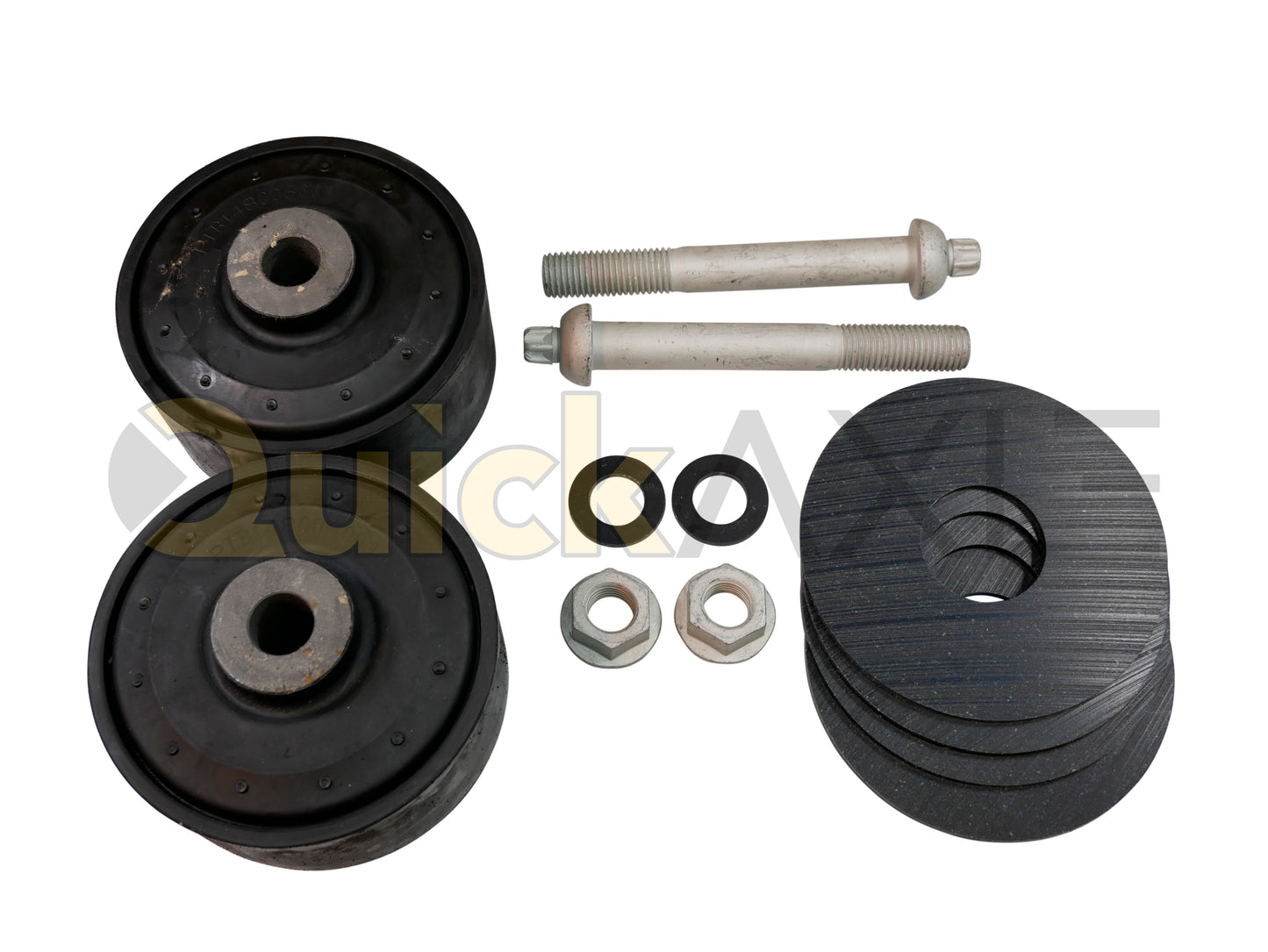Pivot Bolt/Nut - (Shear-Type Bolt/Locknut), Ridewell Brand, 6040128 Brand Part Number, RAR-266NT, RCA-215, RUL-245, RAR 244-16K Suspenison