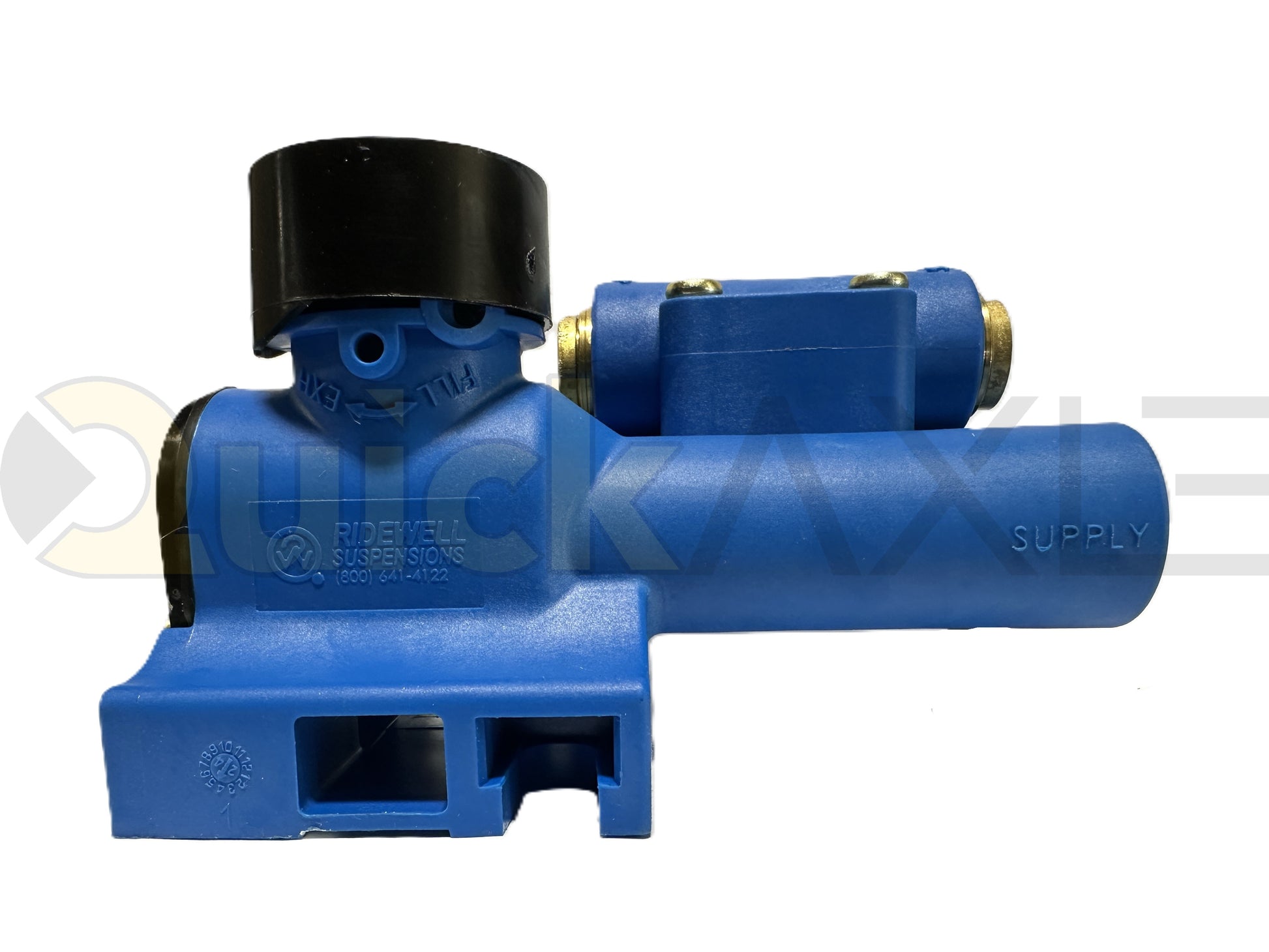 Height Control Valve, Pressure-Dump (NO), 3/8" supply, (2) 3/8" suspension, 3/8" pilot, No Delay - 6205005