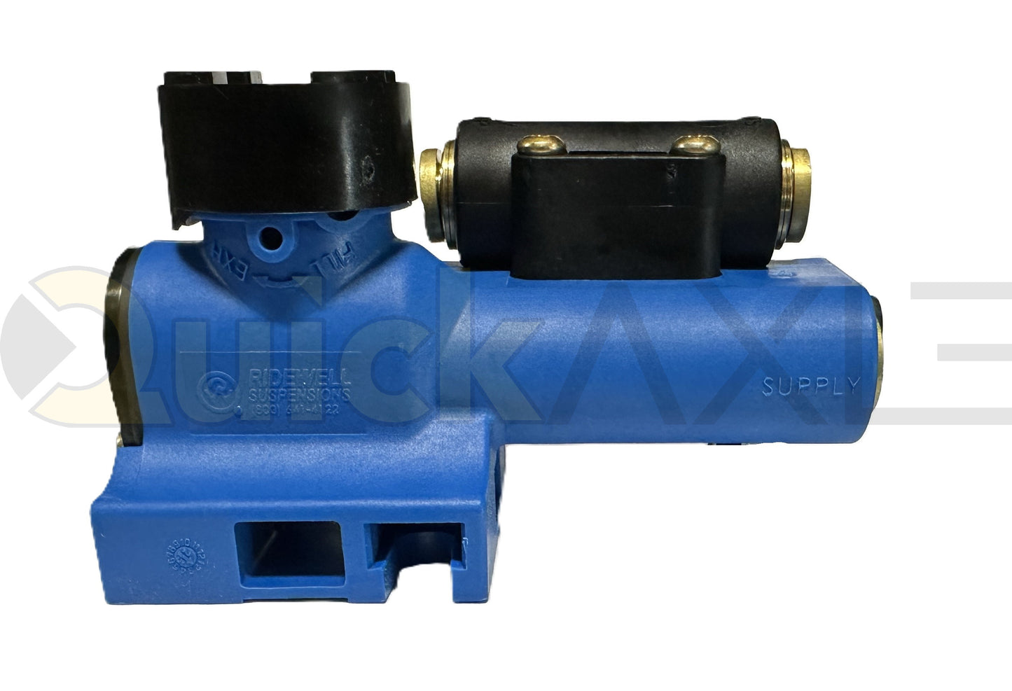 Height Control Valve, Pressure-Dump (NO), 3/8" supply, (2) 3/8" suspension, 1/4" pilot, No Delay - 6205008