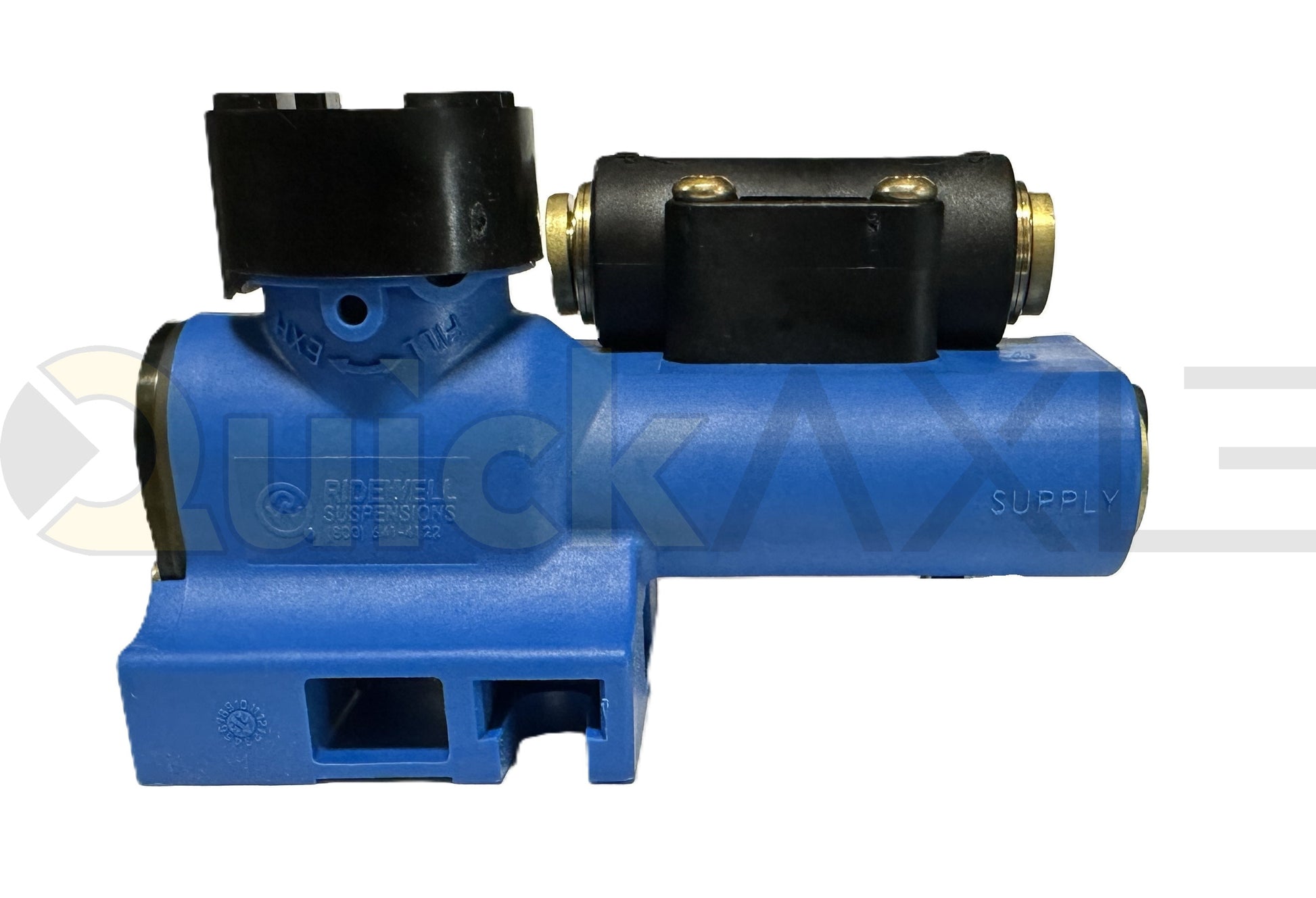 Height Control Valve, Pressure-Dump (NO), 3/8" supply, (2) 3/8" suspension, 1/4" pilot, No Delay - 6205008
