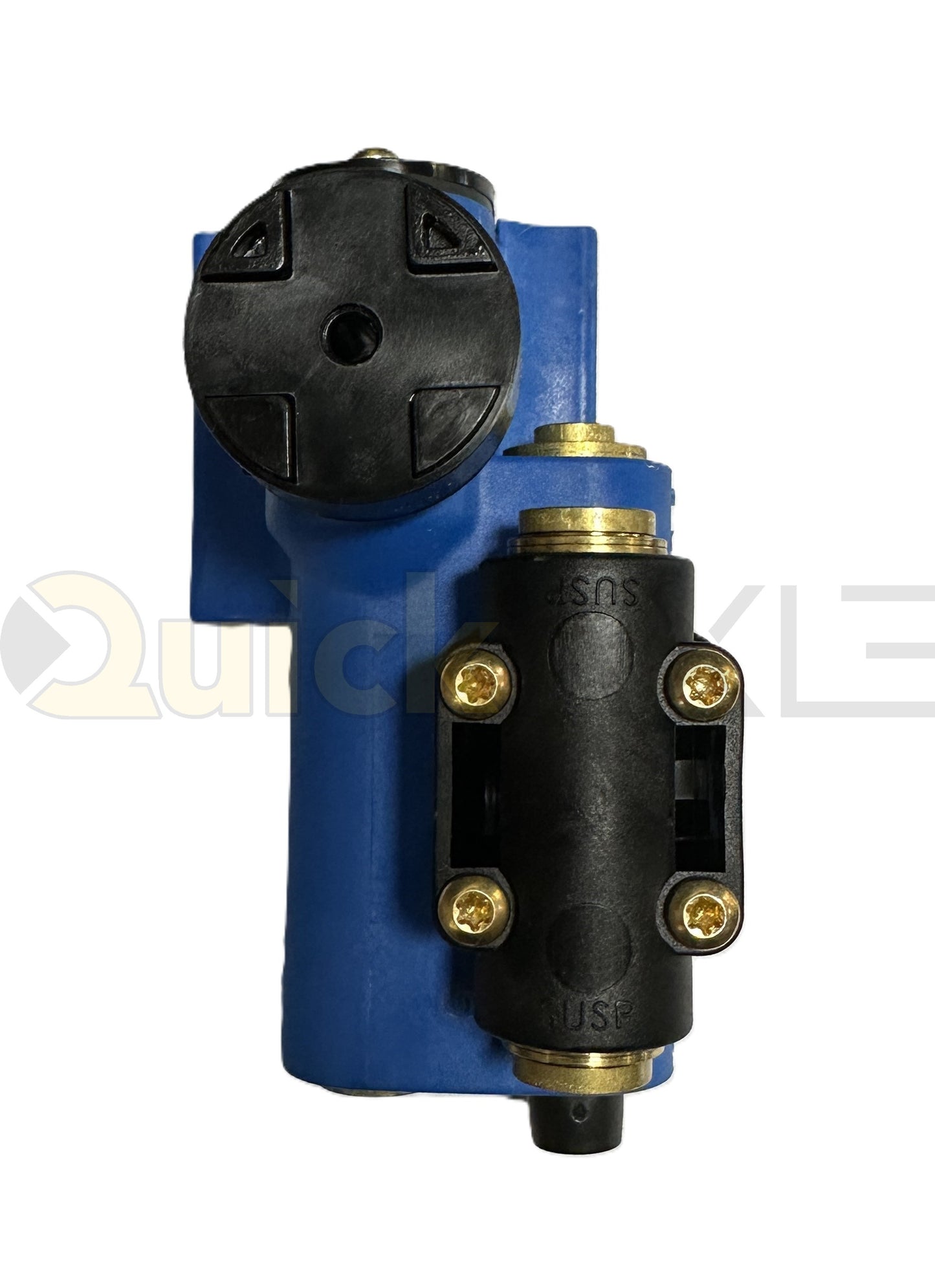 Height Control Valve, Pressure-Dump (NO), 3/8" supply, (2) 3/8" suspension, 1/4" pilot, No Delay - 6205008