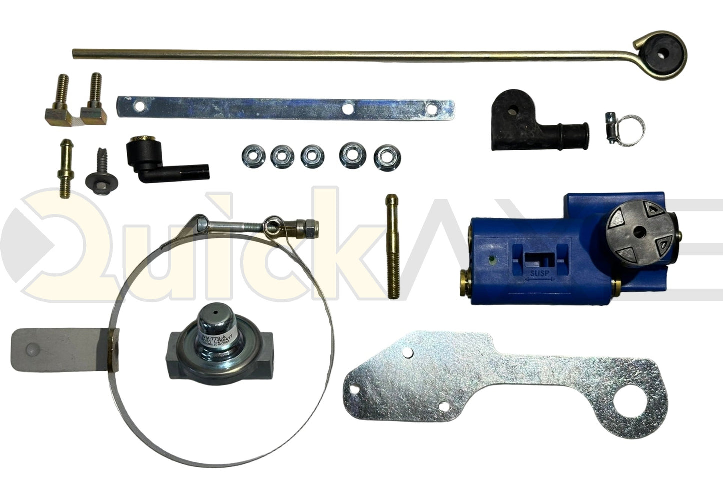Height Control Kit, RAR-260 Overslung (25K/30K), Standard HCV (Non-Dump), Includes PPV, (1) 3/8" Push to Connect Supply Port, (2) 3/8" Push to Connect Suspension Ports