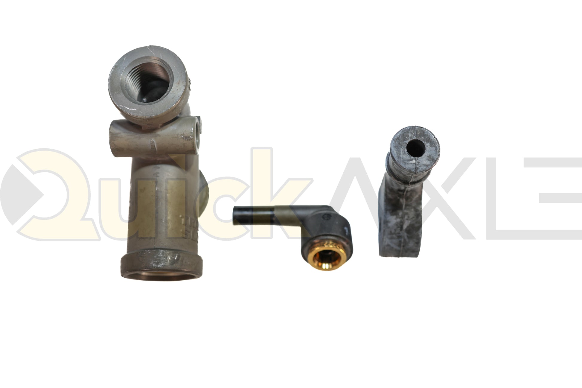 Ridewell Zero-Pressure Height Control Valve Kit with PPV and 90-Degree Fitting 6322BFAJ31