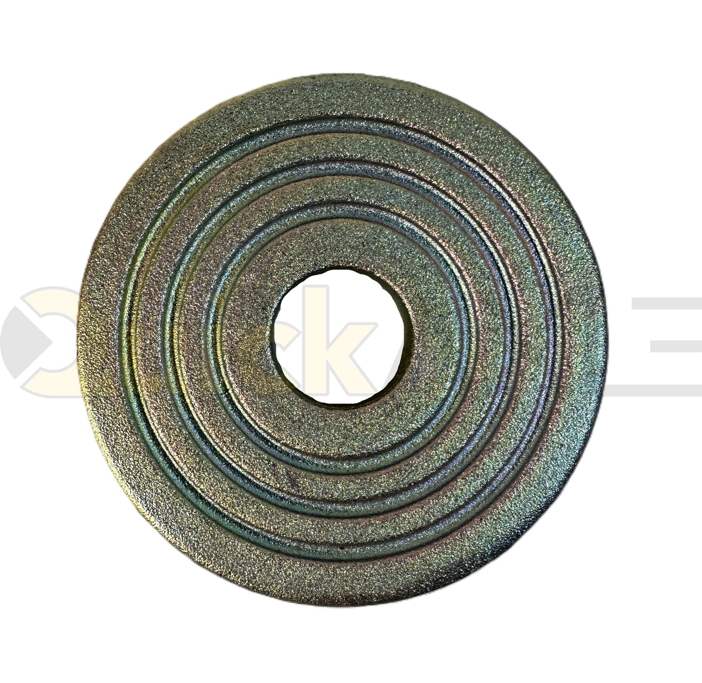 Alignment Washer, 3.63″ OD, Slotted, Yellow Zinc - 7003095