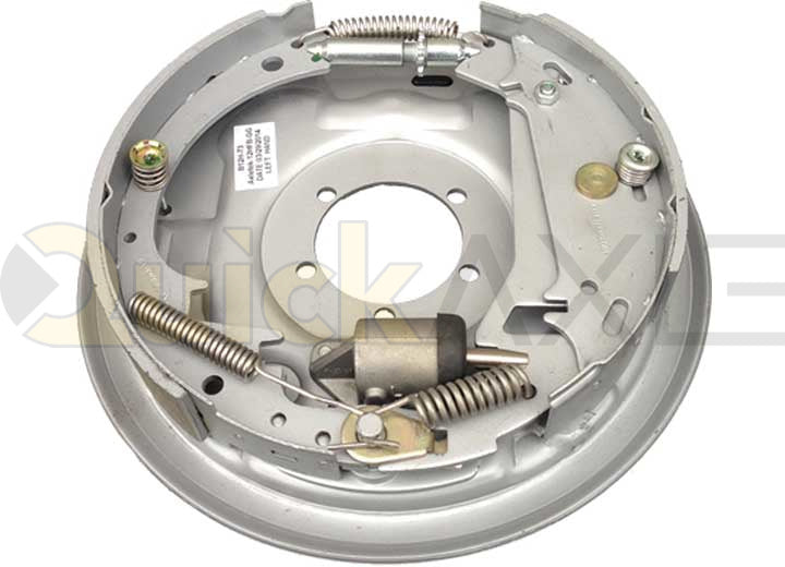 HYDRAULIC BRAKE 7K 12IN X 2IN FREE BACKING DRACOMET AL CYLINDER SS SPRINGS RIGHT - Axletek #B12H-74
