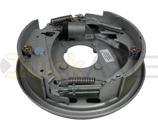 HYDRAULIC BRAKE 3.5K 10IN X 21/4IN FREE BACKING DACROMET LEFT - Axletek #B10H-73