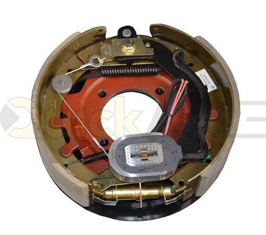 ELECTRIC BRAKE 8K 12 1/4IN X 3 3/8IN 4 HOLES DUST SHIELD RIGHT - Axletek #B1208E-12