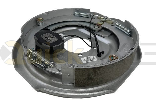 ELECTRIC BRAKE 7K 12IN X 2IN DRACOMET STANDARD WIRE (BLACK) LEFT - Axletek #B12E-81