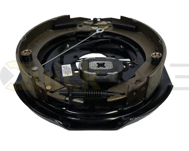 ELECTRIC BRAKE 7K 12IN X 2IN SELFADJUSTING STANDARD WIRE (BLACK) RIGHT - Axletek #B12EA-22