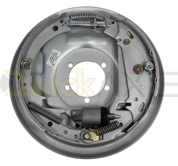 HYDRAULIC BRAKE 7K 12IN X 2IN FREE BACKING DRACOMET AL CYLINDER SS SPRINGS LEFT - Axletek #B12H-73
