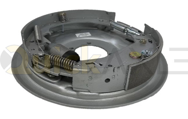 HYDRAULIC BRAKE 7K 12IN X 2IN FREE BACKING DRACOMET AL CYLINDER SS SPRINGS LEFT - Axletek #B12H-73