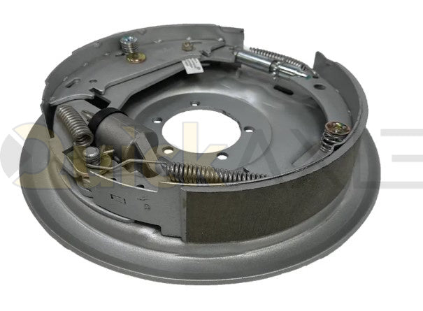HYDRAULIC BRAKE 7K 12IN X 2IN FREE BACKING DRACOMET AL CYLINDER SS SPRINGS RIGHT - Axletek #B12H-74