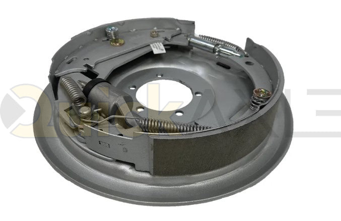 HYDRAULIC BRAKE 7K 12IN X 2IN FREE BACKING DRACOMET AL CYLINDER SS SPRINGS RIGHT - Axletek #B12H-74