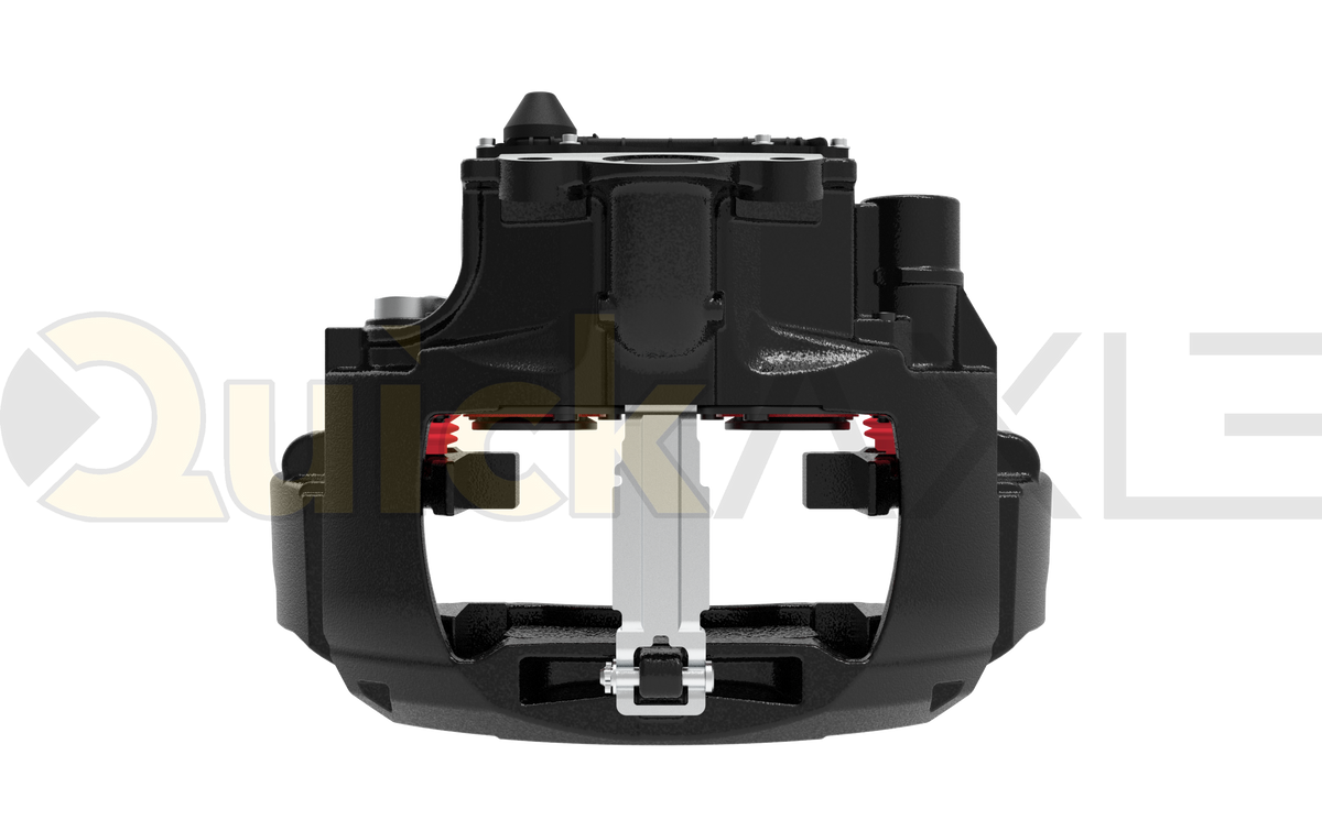 Calipers, NEW, SPPAUTO Brand, BENDIX ADB22X +12° Type, COMPLETE CALIPER LESS SHOES, LEFT (L) / K081257, B-7511