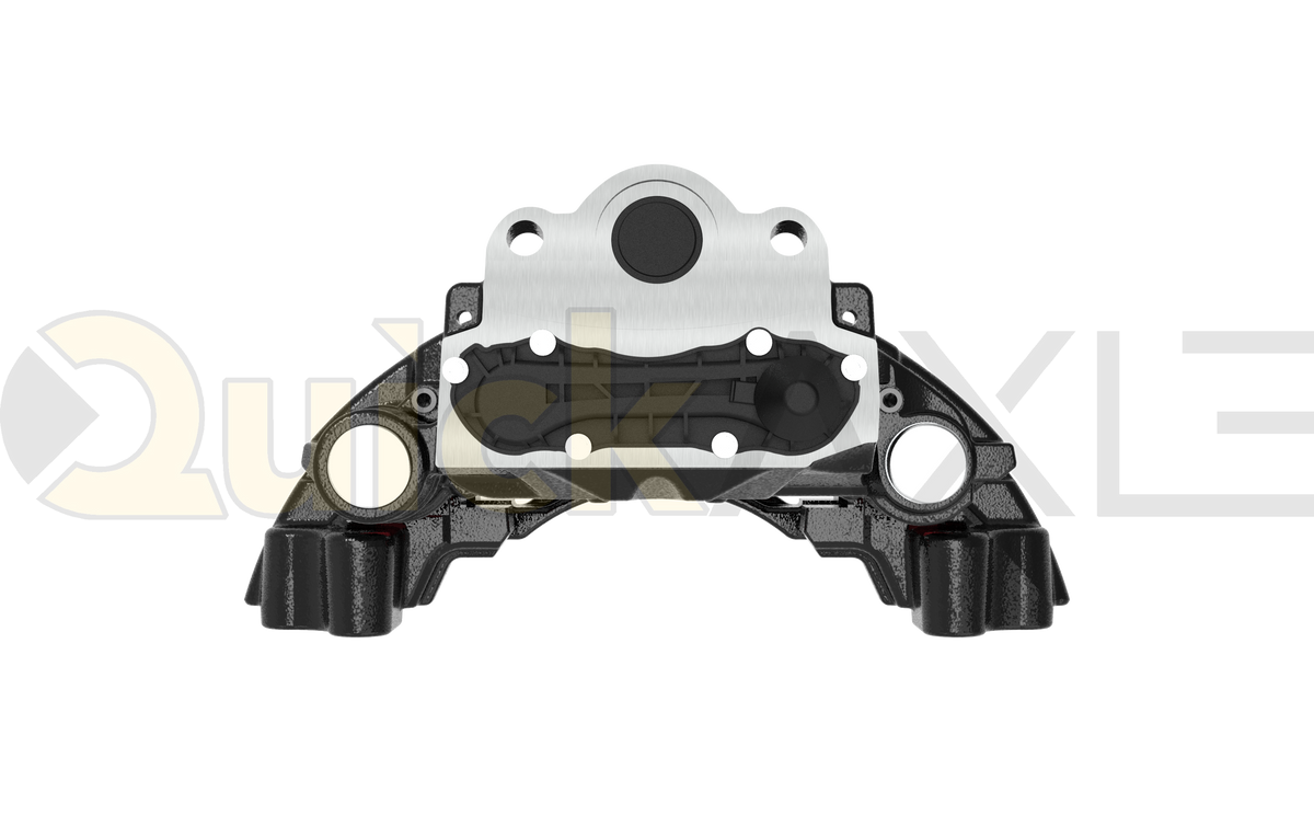 Calipers, NEW, SPPAUTO Brand, BENDIX ADB22X +12° Type, COMPLETE CALIPER LESS SHOES, LEFT (L) / K081257, B-7511