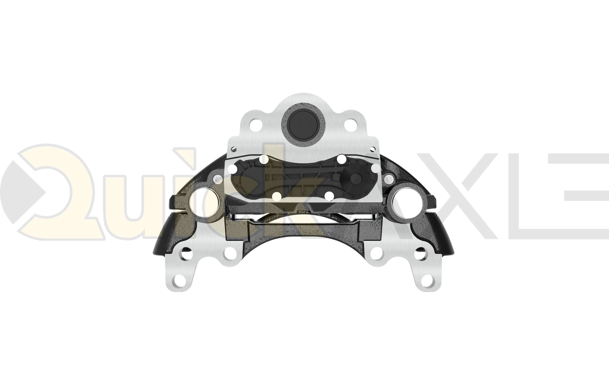 Calipers, NEW, SPPAUTO Brand, BENDIX ADB22X-LT Type, COMPLETE CALIPER LESS SHOES, RIGHT (R) / K149714, B-7514