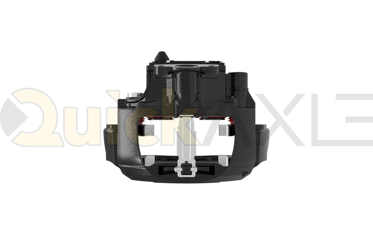 Calipers, NEW, SPPAUTO Brand, BENDIX ADB22X +12° Type, COMPLETE CALIPER LESS SHOES, LEFT (L) / K081143, B-7517