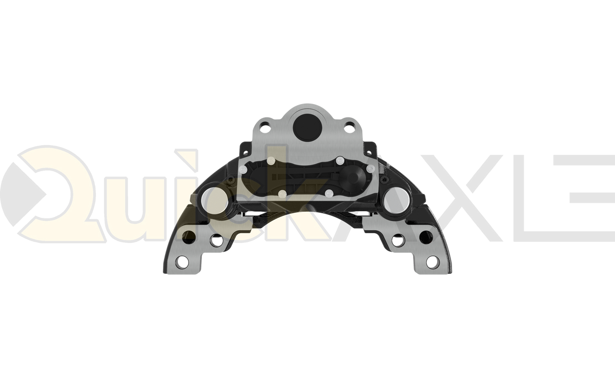 Calipers, NEW, SPPAUTO Brand, BENDIX ADB22X +12° Type, COMPLETE CALIPER LESS SHOES, LEFT (L) / K081143, B-7517
