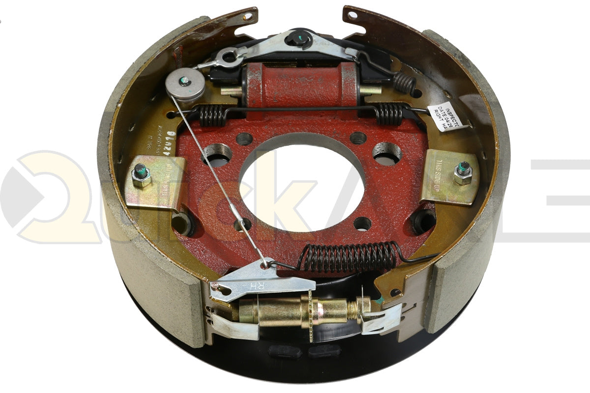 HYDRAULIC BRAKE 8K 12 1/4IN X 3 3/8IN 4 HOLES RIGHT - Axletek #B1208H-42