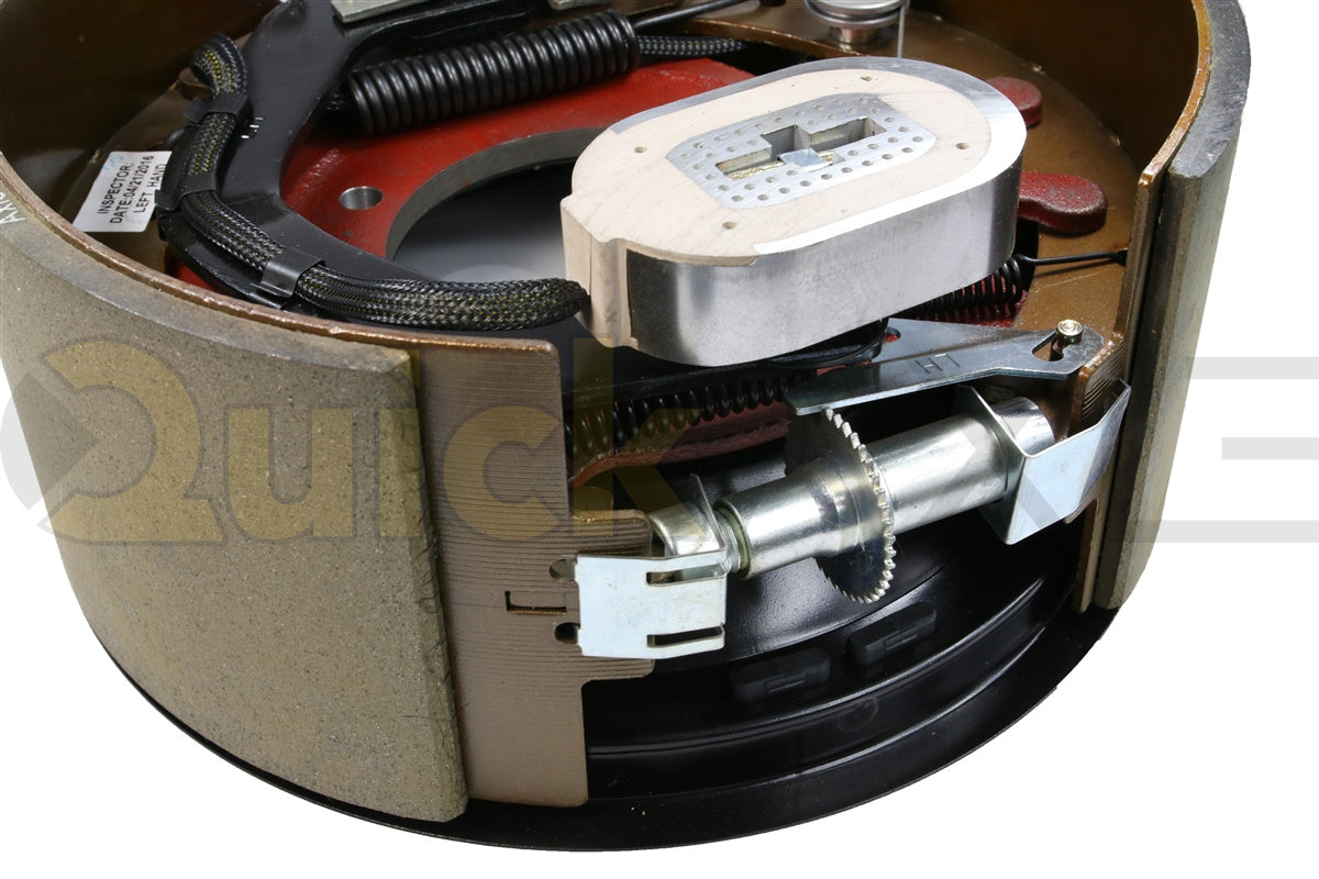 ELECTRIC BRAKE 12K GD 121/4IN X 5IN 7 HOLES DUST SHIELD LEFT - Axletek #B1212E-11
