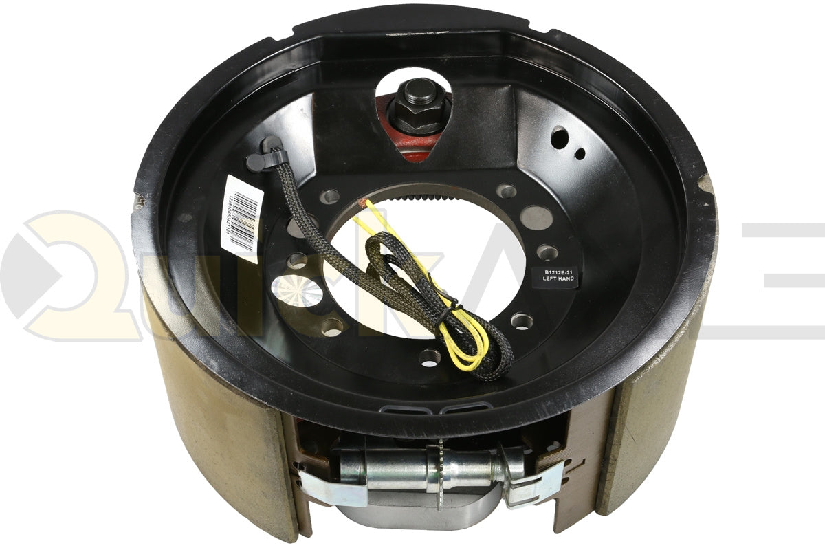 ELECTRIC BRAKE 12K GD 121/4IN X 5IN 7 HOLES DUST SHIELD LEFT - Axletek #B1212E-11