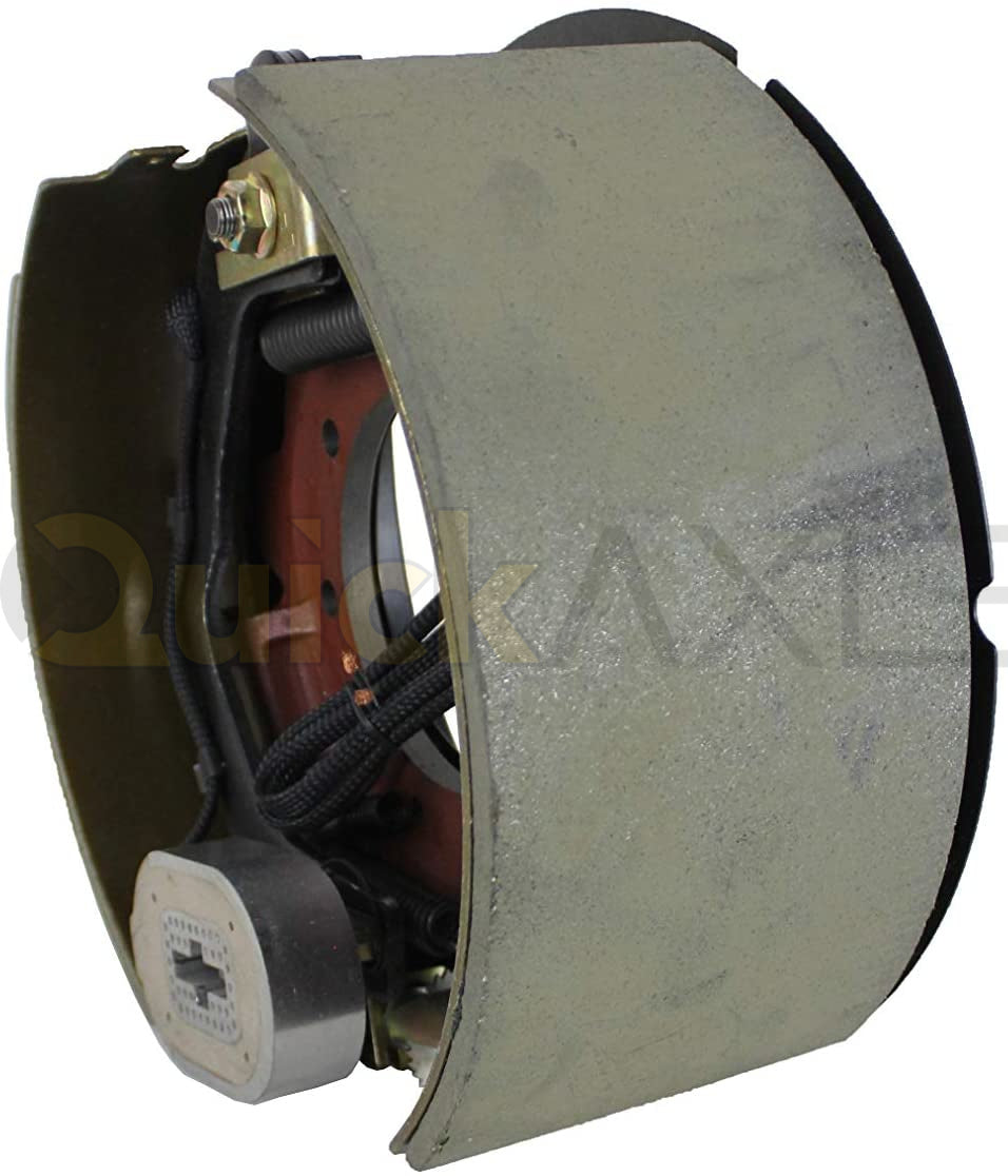 ELECTRIC BRAKE 12K GD 121/4IN X 5IN 7 HOLES DUST SHIELD LEFT - Axletek #B1212E-11