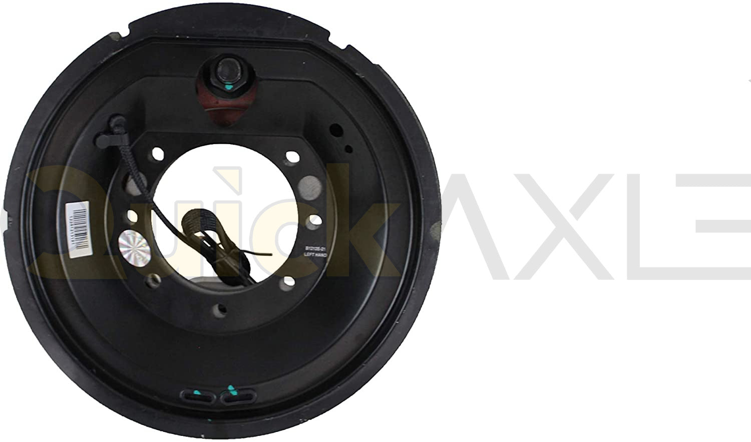 ELECTRIC BRAKE 12K GD 121/4IN X 5IN 7 HOLES DUST SHIELD LEFT - Axletek #B1212E-11