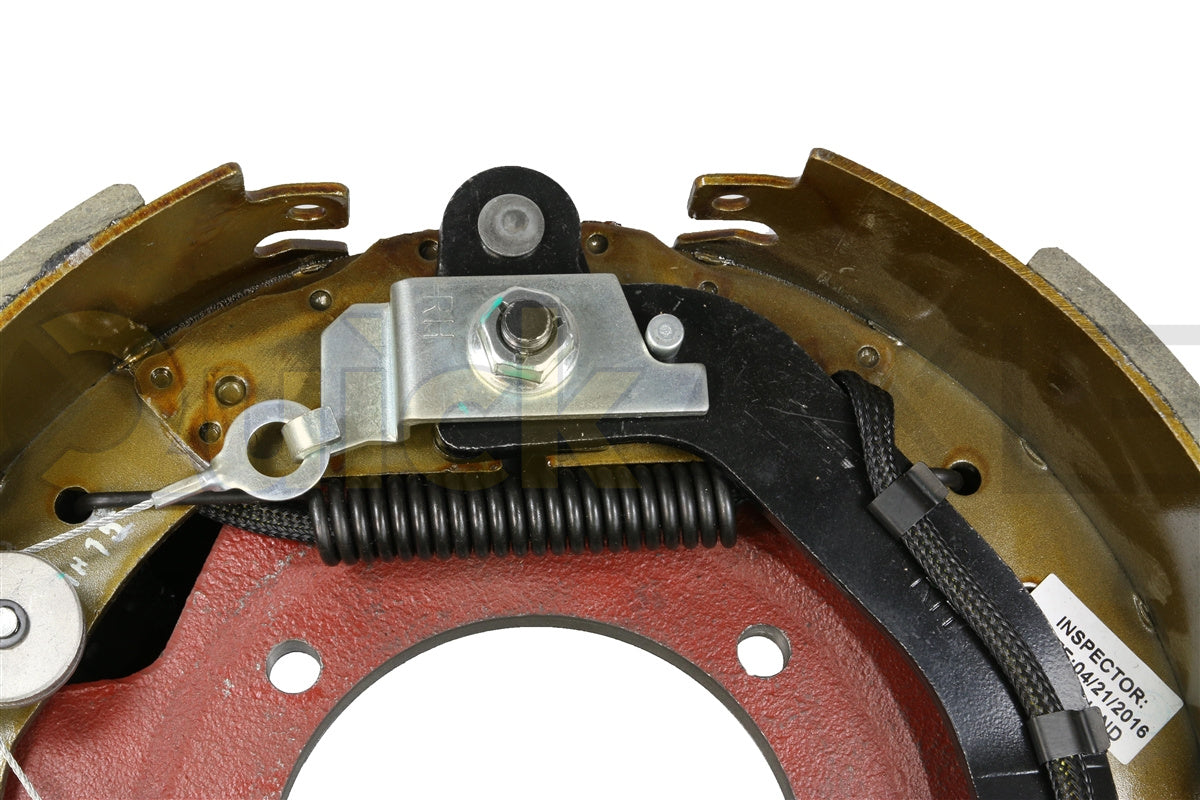 ELECTRIC BRAKE 12K GD 121/4IN X 5IN 7 HOLES DUST SHIELD RIGHT - Axletek #B1212E-12