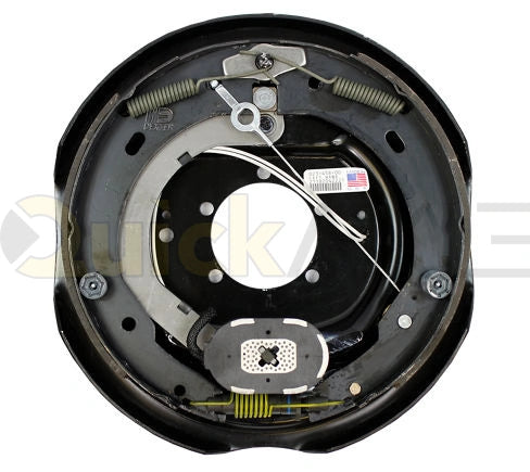 Dexter 12 x 2-inch 6K left-hand electric brake assembly 023-458-00 and complete kit K23-458-00