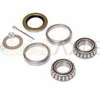 44643 BEARINGS & SEAL KIT W/COTTER PIN TANG WASHER - Dexter #K71-715-00