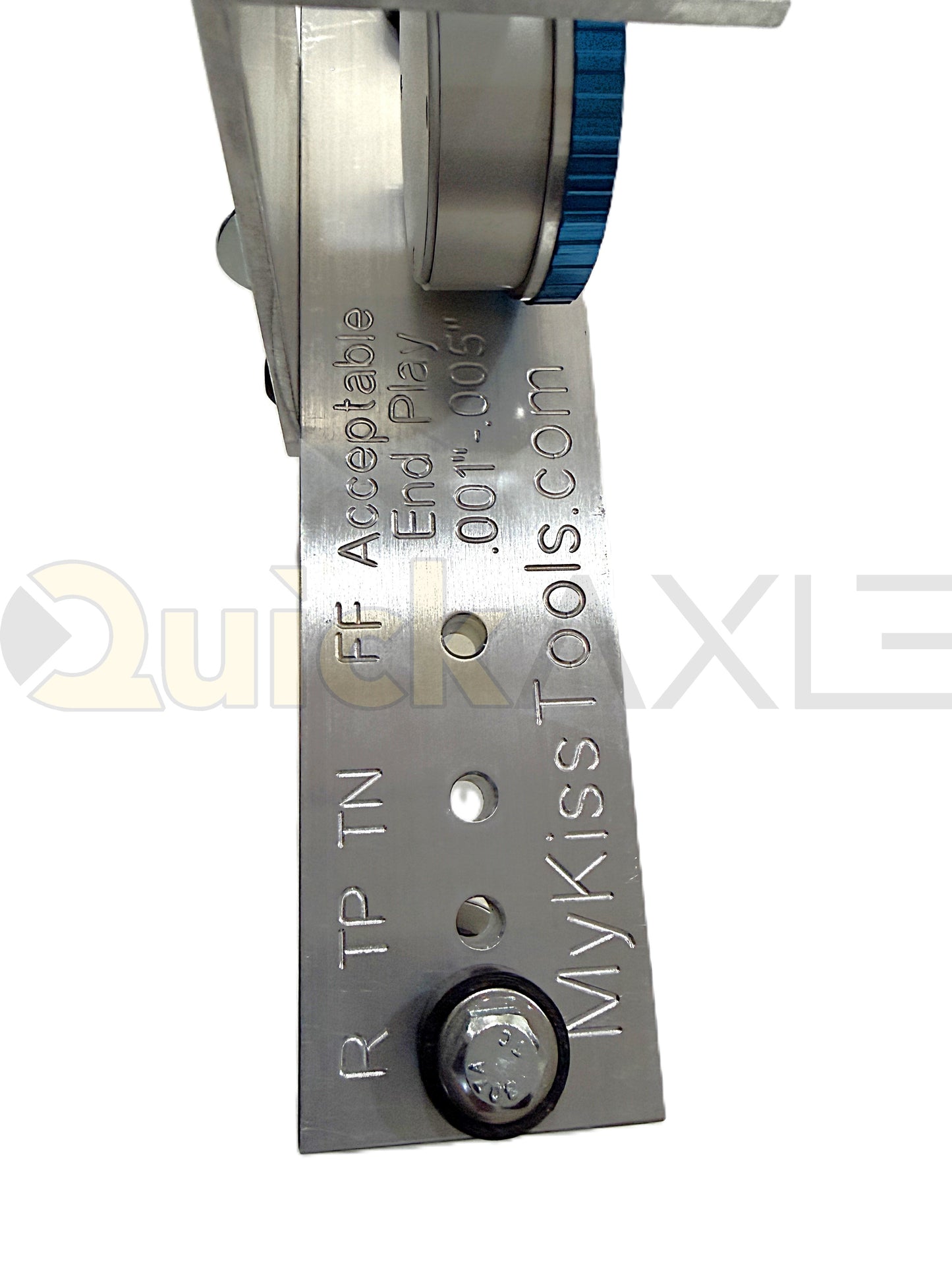 Wheel Bearing Endplay Gauge - analog 0.001" indicator, shielded mount - INDS-2