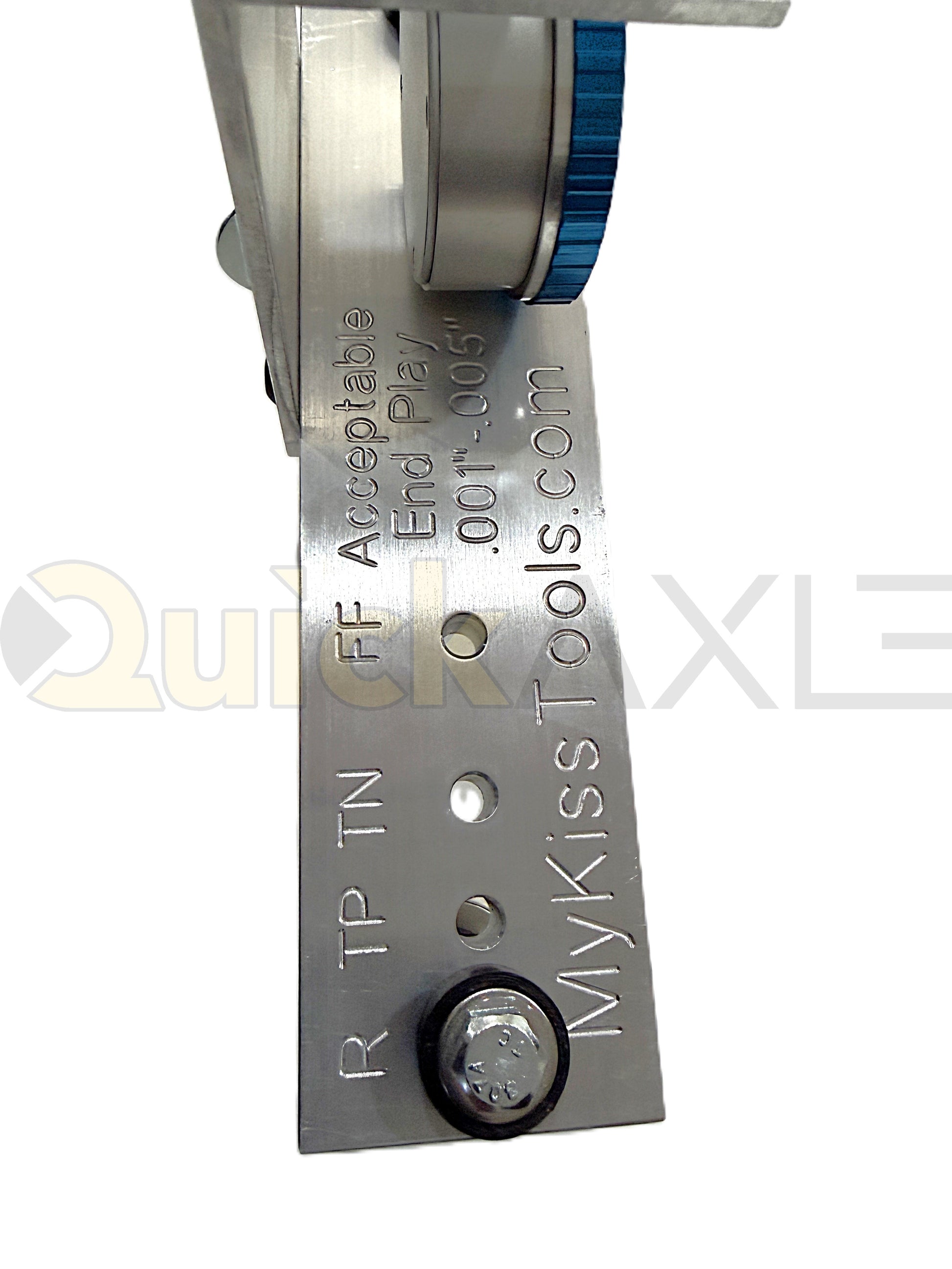 Wheel Bearing Endplay Gauge - analog 0.001" indicator, shielded mount - INDS-2