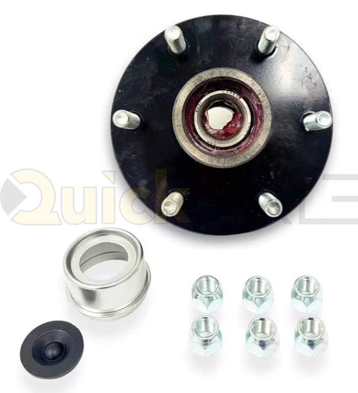 PREGREASED IDLER HUB KIT 3.5K 5.5IN CENTER W/ 6 LUGS - TRP #PP-RVIK-7PG