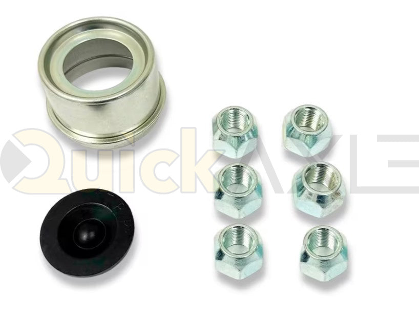 PREGREASED IDLER HUB KIT 3.5K 5.5IN CENTER W/ 6 LUGS - TRP #PP-RVIK-7PG