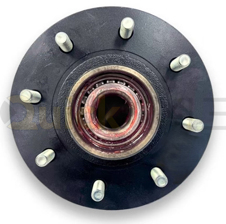 PREGREASED IDLER HUB KIT 7.0K 6.5IN CENTER W/ 8 LUGS - TRP #PP-RVIK-9PG