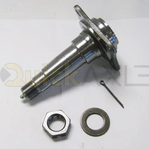 SPINDLE 3.5K 4IN DROP ZERK W/ HARDWARE - Axletek #SS13307Z-C