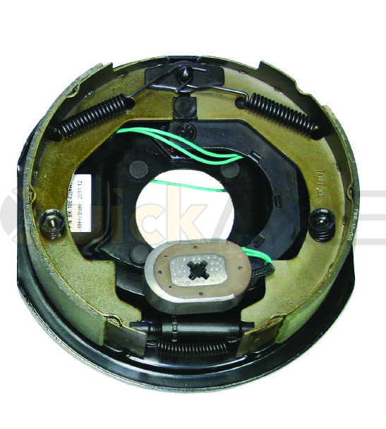TRP 10-inch 3.5K left-hand electric trailer brake assemblies, standard PP-BKK-1 and self-adjusting PP-BKK-3