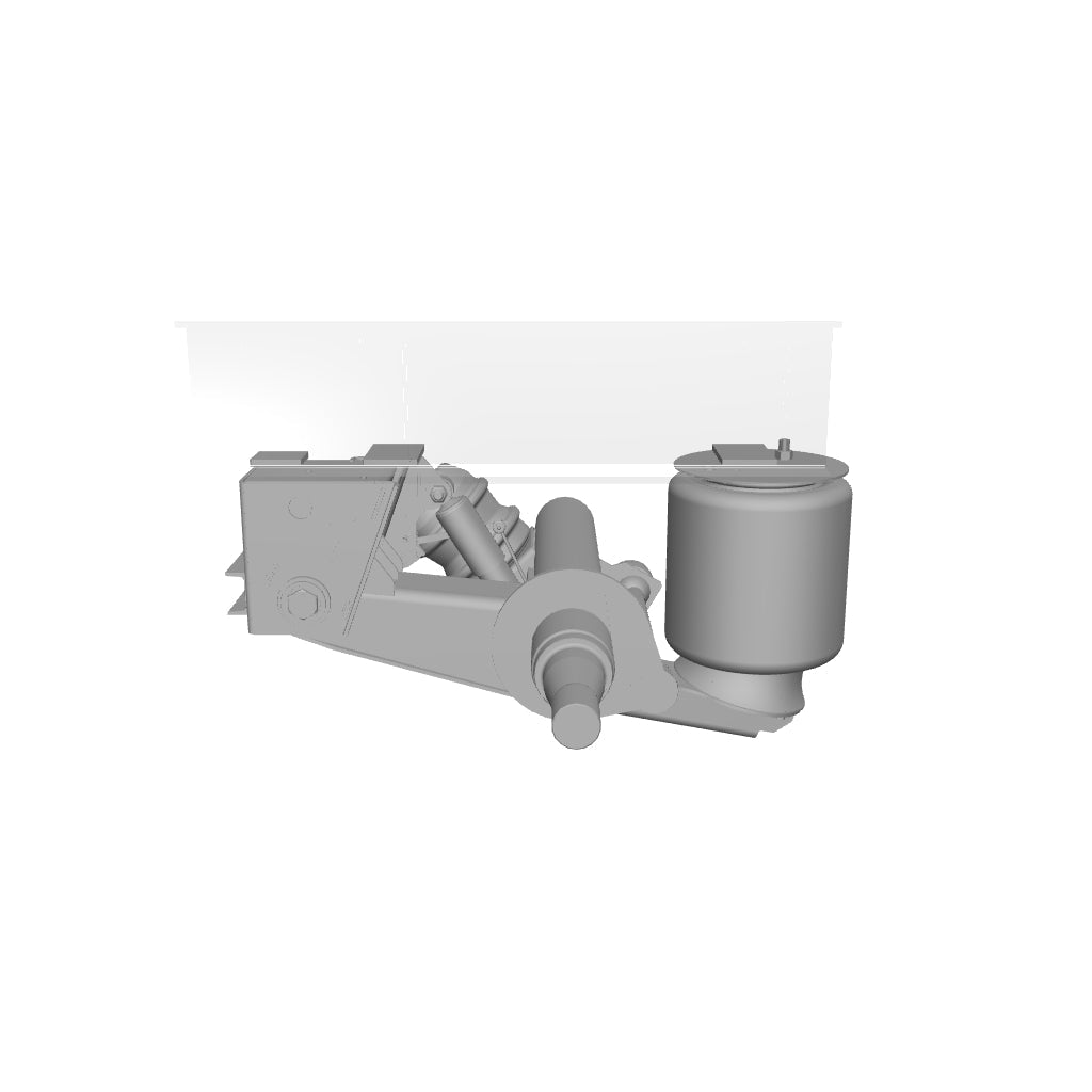 Ridewell RAR-240HT Trailer Underslung Air Ride Suspension - Non-Steerable - 25,000 lb Capacity - 2400308