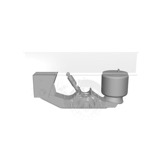 Ridewell RAR-240 Trailer Underslung Air Ride Suspension - Non-Steerable - 25,000 lb Capacity - 2402206