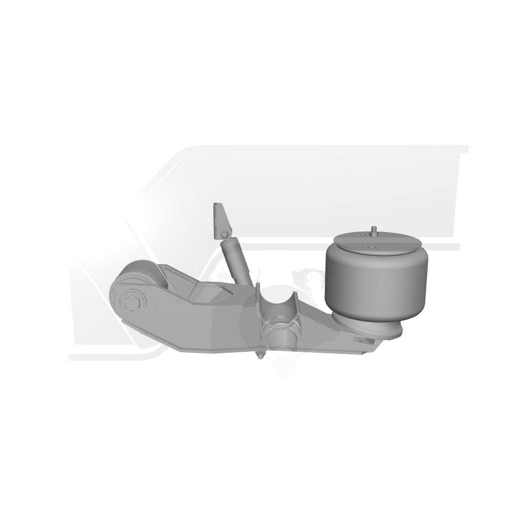 Ridewell RAR-240W Trailer Air Ride Suspension - Yoke Mount - Non-Steerable - 30,000 lb Capacity - 2403377