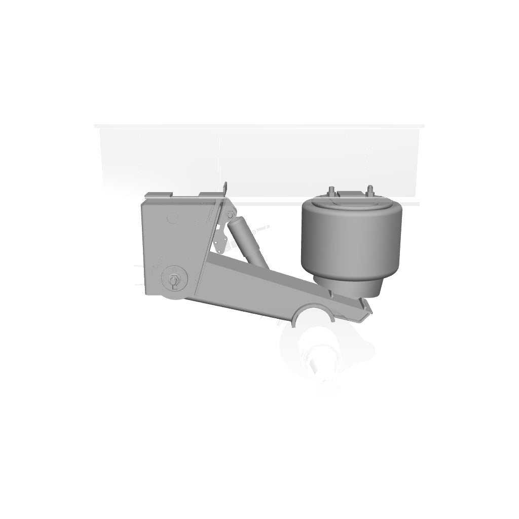 Ridewell RAR-260HT Trailer Overslung Air Ride Suspension - Non-Steerable - 25,000 lb Capacity - 2600117
