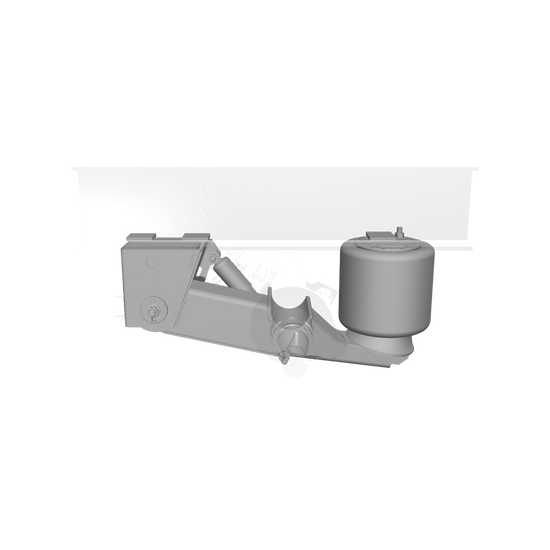 Ridewell RAR-260HT Trailer Underslung Air Ride Suspension - Non-Steerable - 25,000 lb Capacity - 2600208