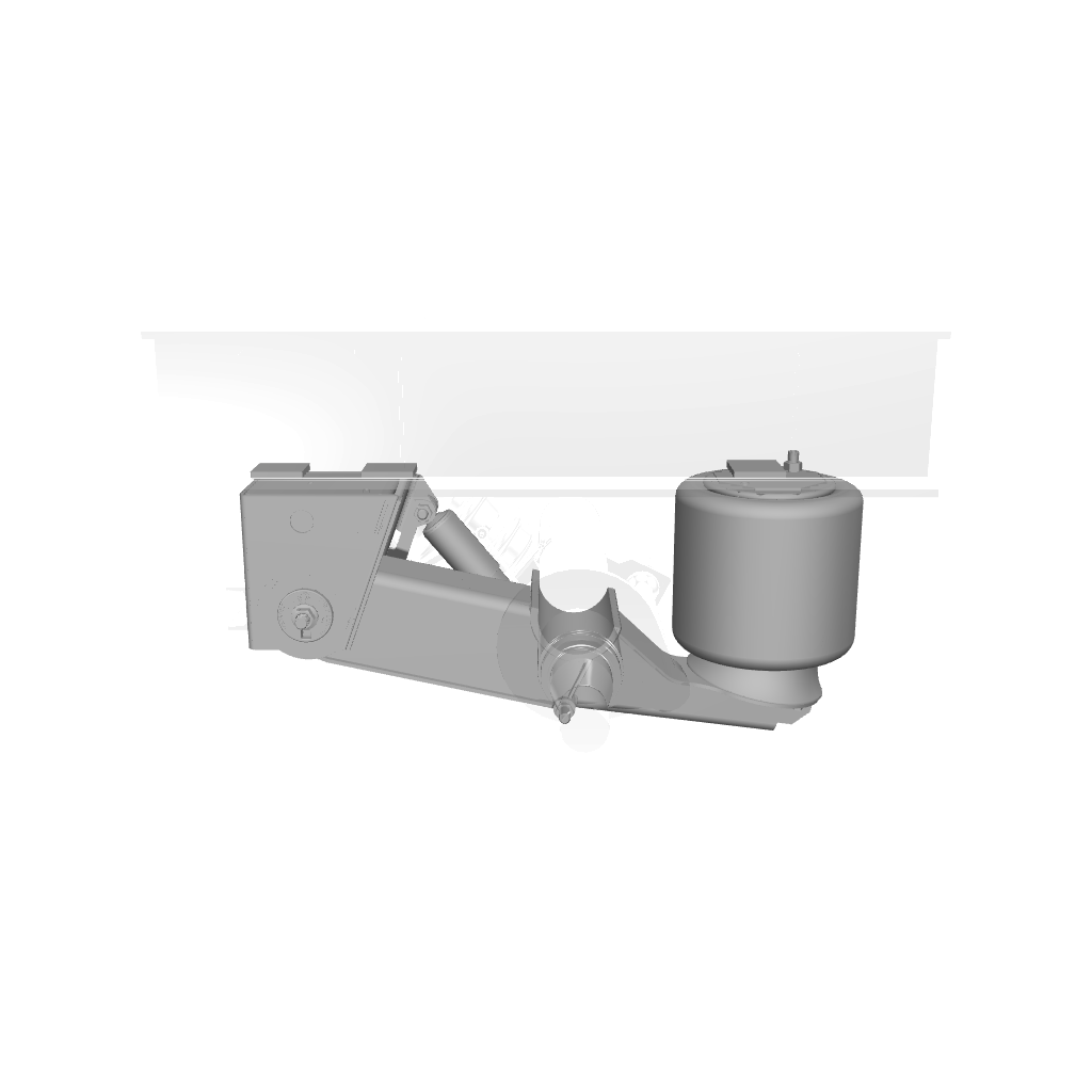 Ridewell RAR-260HT Trailer Underslung Air Ride Suspension - Non-Steerable - 25,000 lb Capacity - 2600208
