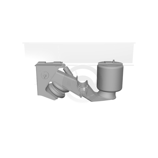 Ridewell RAR-260HT Trailer Integrated Lift Underslung Air Ride Suspension - Non-Steerable - 25,000 lb Capacity - 260020803+D